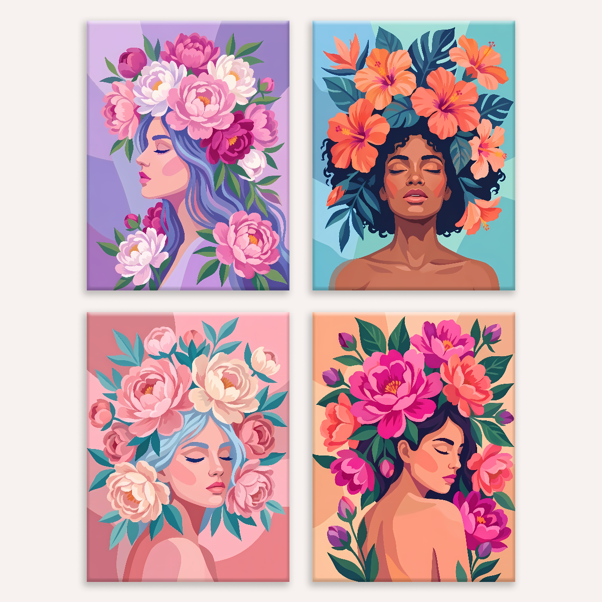 Floral Femininity set